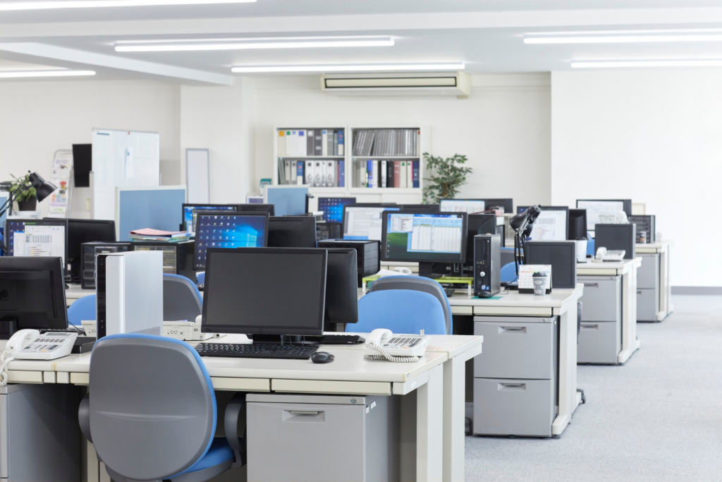 Office environment relevant to a labor and employment litigation case